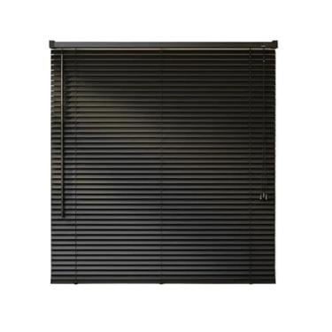 Imagem de Persiana Horizontal pvc 1,20 x 1,30 sala quarto escritório janela para quarto(Preto)