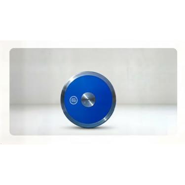 Imagem de O disco RT Blue Stealth, com um peso de 1,6 kg, apresenta um design avançado especificamente criado para atender às necessidades de lançadores de disco dedicados que buscam excelência em atletismo.