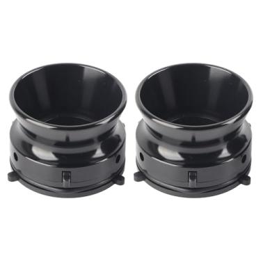 Imagem de Generic Adaptadores de Cubo Studer Revox NAB Liga de Alumínio Abridor de 10 ", Dispositivo de Carregamento Compatível Com 2 Pacotes para Akai, Estrutura Forte (Preto)