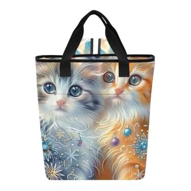 Imagem de Joitme Cooler Bags Gatos Gatos Lindos Lancheiras Térmicas Isoladas 36 Latas Bolsa de Resfriamento para Mulheres Viagens