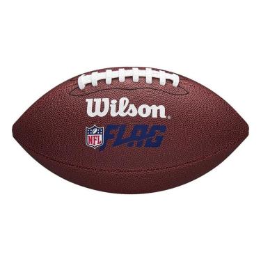 Imagem de Bola de Futebol Americano Wilson Flag Youth Brown-Unissex