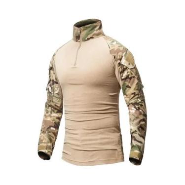 Imagem de Conjunto De Uniforme Tático Militar Camuflado Para Caça Ao Ar Livre Co