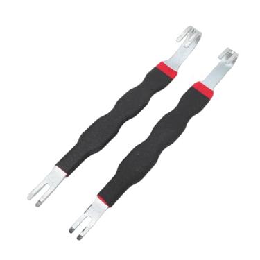 Imagem de Fafeicy Separador de Conector Elétrico, Ferramenta de Remoção de Terminal de Cabeça Dupla Com Aço Carbono e Borracha, para Reparo de Chicote de Fios de Caminhão de Carro