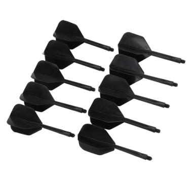 Imagem de KIMISS Conjunto de Voo e Eixo de Dardo Integrado de 10 Unidades - Design de Uma Peça para Maior Velocidade e Precisão, Reduz a Resistência do Ar e Melhora o Desempenho Em Jogos de Dardo (#2)