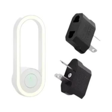 Imagem de Repelente Eletrônico Ultrassônico De Mosquitos Com Luz Noturna, Lâmpad