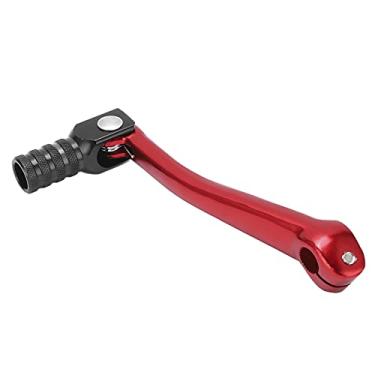Imagem de Generic Pedal de Alavanca de Arranque de, Alumínio CNC Sensível para Substituição de Motocicleta (Vermelho)