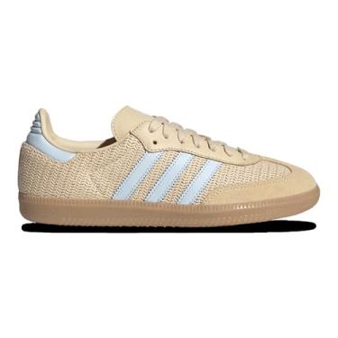 Imagem de Adidas Originals Samba OG - Feminino (JR8168, Azul/Areia), Azul/areia, 36 BR