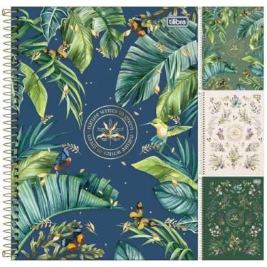 Imagem de Kit C/ 4 Caderno Universitário Naturalis TILIBRA Capa Dura ESPIRAL - 10M 160 Folhas