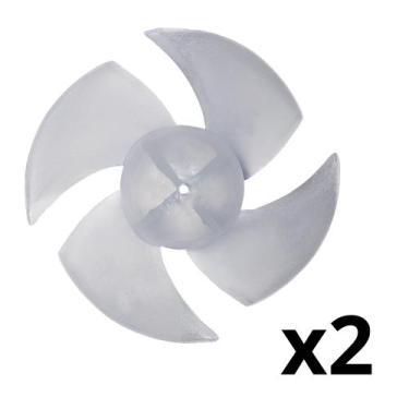 Imagem de Kit c/ 2 - Hélice (Ventoinha) 4 Pas Para Secador Gama, Arno Ou Britani