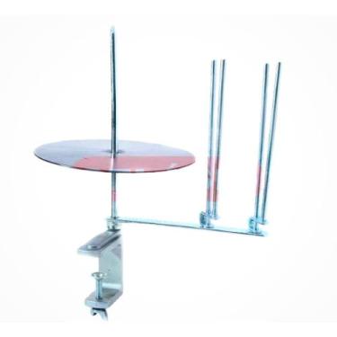 Imagem de Suporte rolo lateral com tensor 250 mm - GELASIO, SUPORTE DO DEBRUM