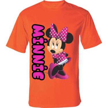 Imagem de Camiseta  Minnie fornecedor M&M Presentes Personalizados, Laranja, EXG