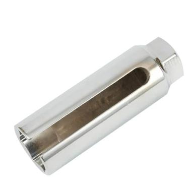 Imagem de Ferramenta de Remoção Soquete Sensor Oxigênio 7 8 22mm 1 2 Drive com Recorte Lateral Fio 6 Pontos Aço Cromo Vanádio Adequado para Sensores Aquecidos e Não Acesso Fácil aos Fios Fixação Firme Marcações