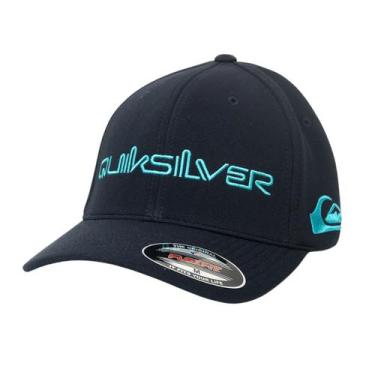 Imagem de Boné Quiksilver Type Down Word Marinho, M, Navy