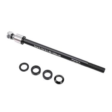 Imagem de SPYMINNPOO Reboque de Bicicleta Através do Eixo, Liberação Rápida Através do Adaptador Eixo Com Espaçamento Cubo Traseiro de 135mm 142mm 148mm para Bicicletas de Estrada de Montanha (P1.5)