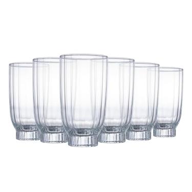 Imagem de Jogo de 6 Copos Altos - Diamond - Vidro - 315ml - Full Fit