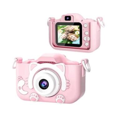 Imagem de Câmera Digital HD 1080P Para Crianças Com Tela De 2.0 Polegadas E Capa
