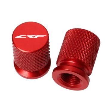 Imagem de Tampas De Válvula De Pneu CNC Em Alumínio Para Honda CRF250X CRF450R C