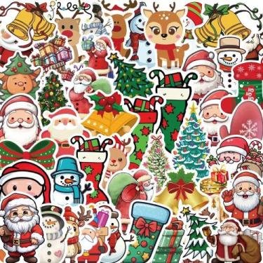 Imagem de Adesivos De Graffiti De Natal De Inverno À Prova d'Água Com Desenhos A
