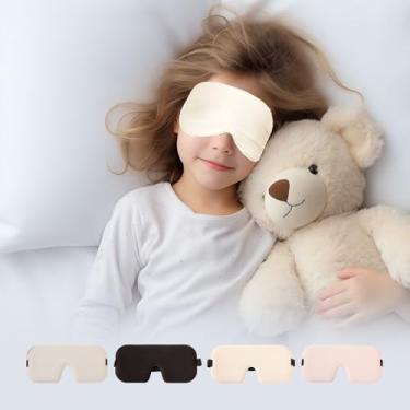 Imagem de Máscara de dormir para dormir de lado, pacote com 1, máscara blackout 3D para dormir, venda noturna para homens e mulheres