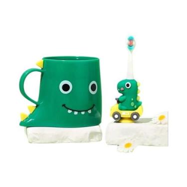 Imagem de Escova De Dente Infantil Com Desenho De Cartoon, Cerdas Ultra Macias C