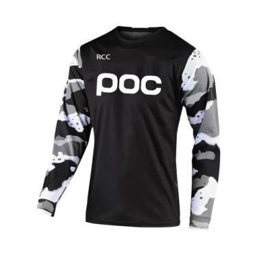 Imagem de Camisa De Ciclismo Masculina POC 2026 Para Motocross E Downhill, Roupa