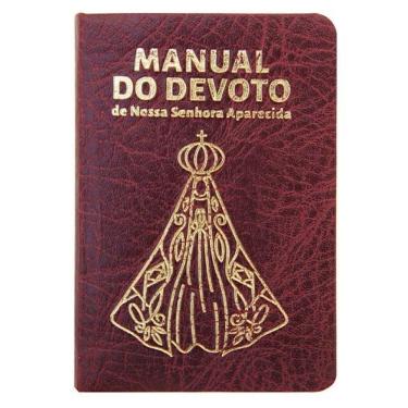 Imagem de Manual Do Devoto De Nossa Senhora Aparecida - Luxo Vinho