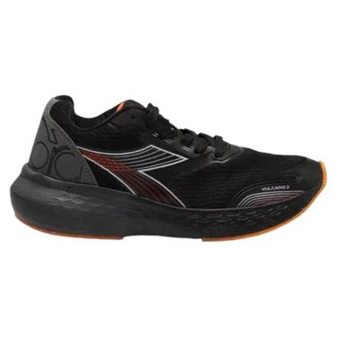 Imagem de Tênis Diadora Vulcano II Masculino - Preto e Laranja-Masculino