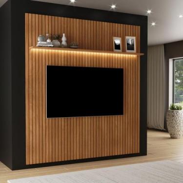 Imagem de Painel Ripado para Tv até 75 Polegadas 250cmx184,5cm com Led Evolution