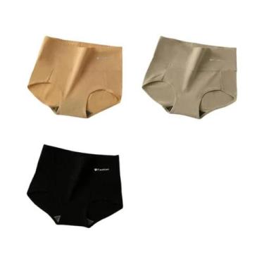 Imagem de Conjunto De 3 Peças De Lingerie Sexy Invisível Em Algodão Respirável P