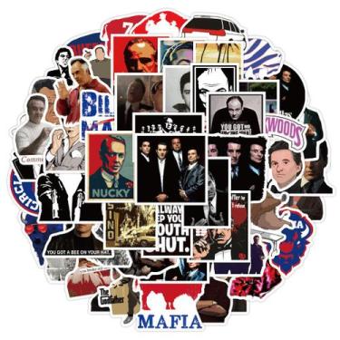 Imagem de Pacote de adesivos Mafia Anime 50 unidades de desenho animado decorati