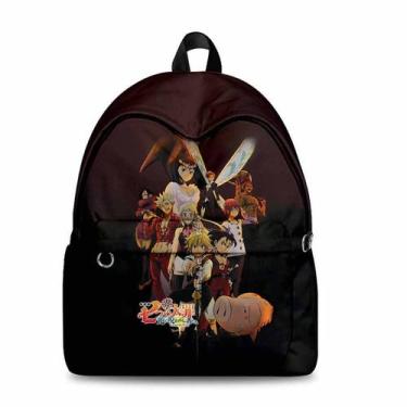 Imagem de Mochila Seven Deadly Sins Meliodas Cartoon Kids School - Yiweisai
