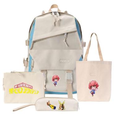 Imagem de Conjunto de mochilas escolares My Hero Academia Ashidos Minas 4 unidad