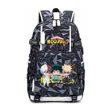 Imagem de Mochila My Heros Academias Todorokis Shotos Midoriyas Izukus - yiweisa