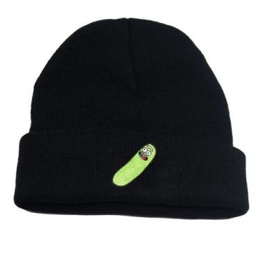 Imagem de Gorro de inverno, pepino, anime, tricotado quente para adultos - Yiwei