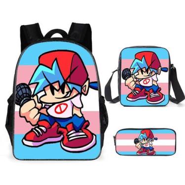 Imagem de Conjunto de mochilas Friday Night School de 3 peças para crianças - Yi