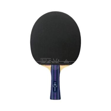 Imagem de Raquete De Tênis De Mesa LOKI K1 T Leve Com 5 Camadas De Madeira E Bor