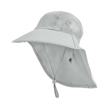 Imagem de Chapéu De Sol Unissex Para Crianças Com Proteção UV E Aba Larga Para V