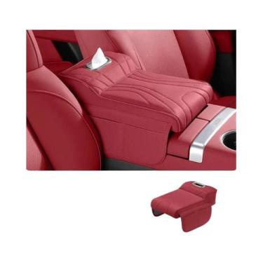 Imagem de Almofada De Couro Para Apoio De Braço De Carro Com Aumento De Altura E