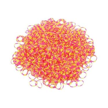 Imagem de Brincos De Elástico Bicolor Para Meninas, Brinquedo DIY Para Fazer Joi