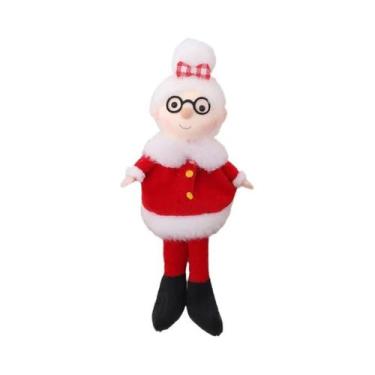 Imagem de Bonecos De Pelúcia De Elfos De Natal Fofos, Enfeites Pendurados Para Á