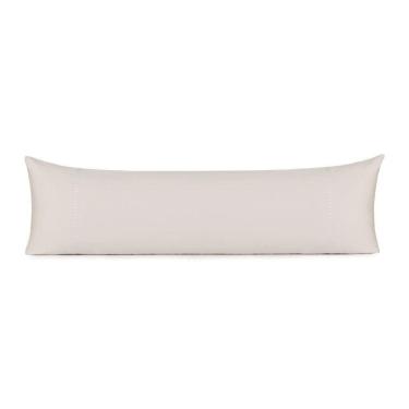 Imagem de Fronha Body Pillow Altenburg Bordados Em Cetim 300 Fios Cerclê Branco