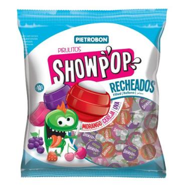 Imagem de Pirulito show pop sortido 480g c/24 - Showpop