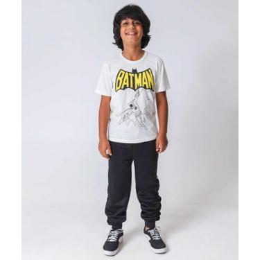 Imagem de Calça Infantil Jogger Helanca Marisa Tam 4 a 10 Preto-49473 - MR, 10, 