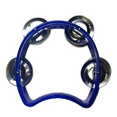 Imagem de Pandeiro Meia Lua Infantil Azul Pro Fire Spanking