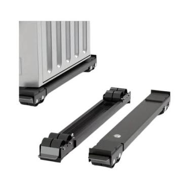 Imagem de Suporte Ajustável Antichoque Em Aço Inoxidável Para Máquinas De Lavar,