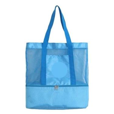Imagem de Bolsa Praia Com Cooler Embutido Play E Joy Varias Cores , Azul