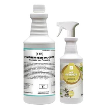 Imagem de Kit Finisher Fresh Perfume Roupas Aromatizador Ambientes Chá Branco - 