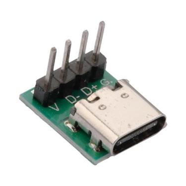 Imagem de Adaptador De Conector Tipo C USB 3.1 De 16 Pinos Para Transferência De