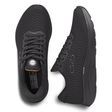 Imagem de Tenis Olympikus Atmos Feminino Esportivo caminhada Original, Preto, 39