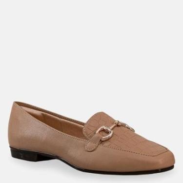 Imagem de Mocassim Duas Texturas Antique-Feminino